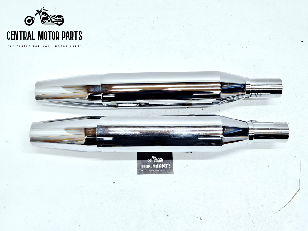Slip Ons Chrome Sportster XL 2004-2013 – 64891-04 + 64893-04