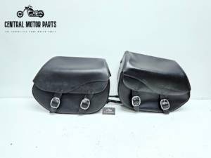 Detachable Saddlebags Softail 2007-2017 Fat Boy Style – 90200616 + 90200617 + 90200601