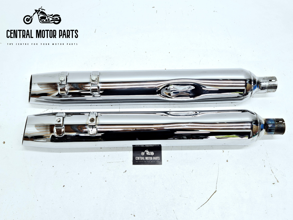 Slip Ons Chromen Touring 1997-2016 – 65863-09 + 65949-09