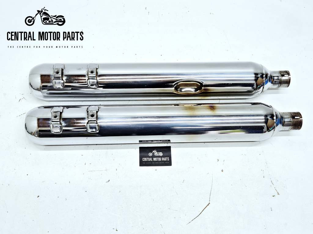 Slip Ons Chrome Touring 1997-2016 – 2 – 65552-95 + 65863-95