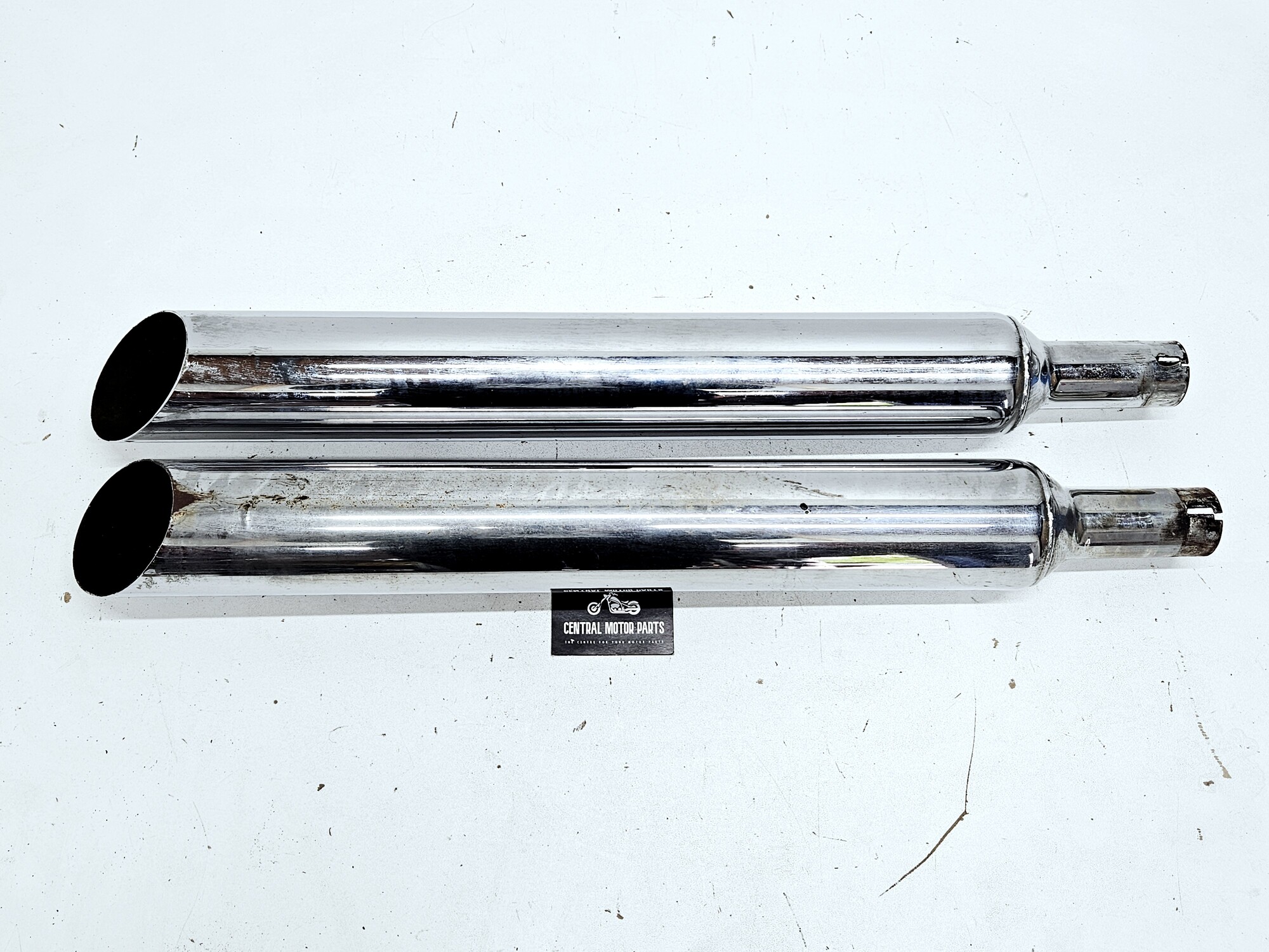 Slip Ons 3.5 inch Slash Down Touring 1997-2016 – 64910-99
