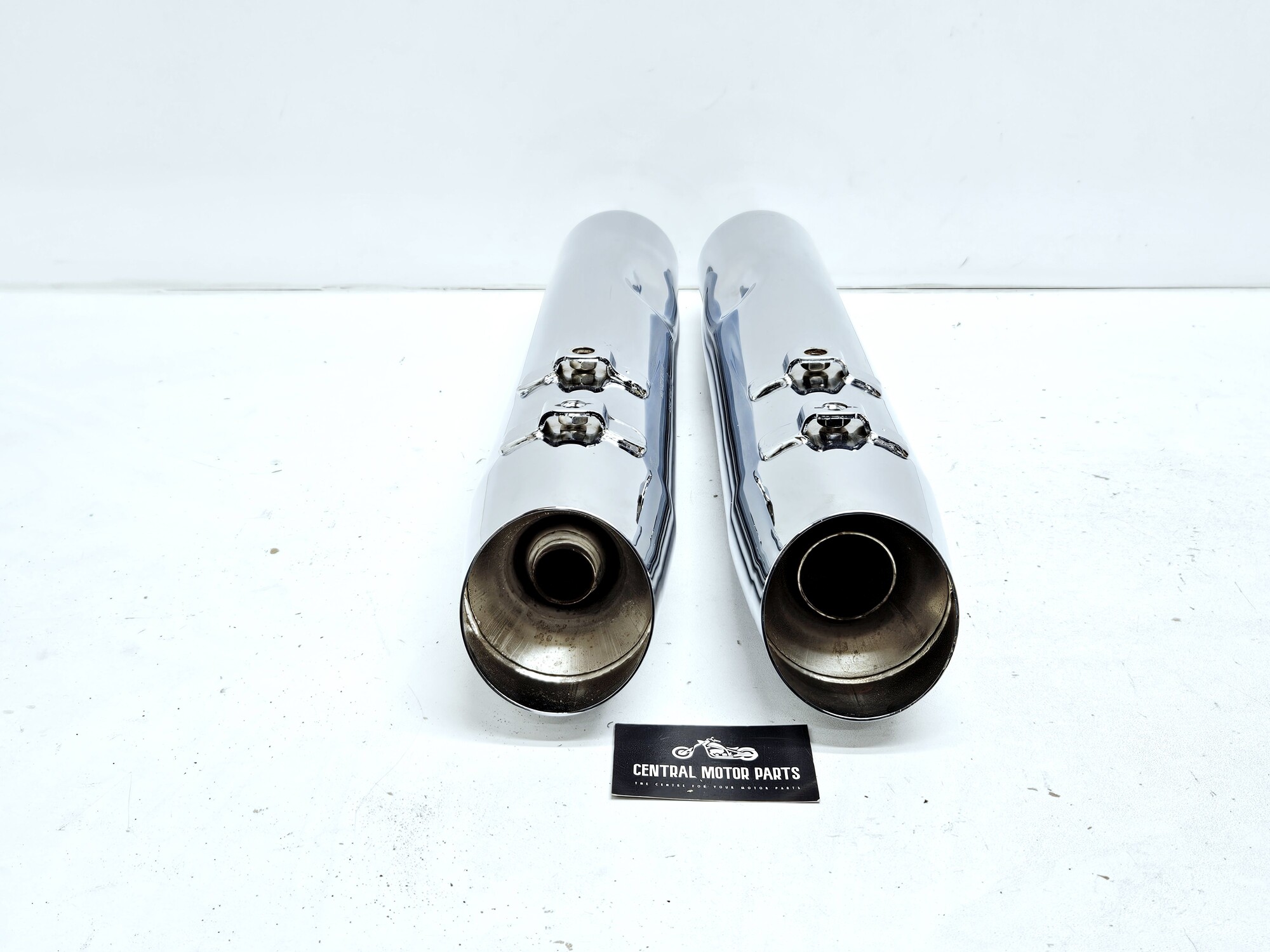Slip Ons Chromen Touring 1997-2016 – 65863-09 + 65949-09 - 2